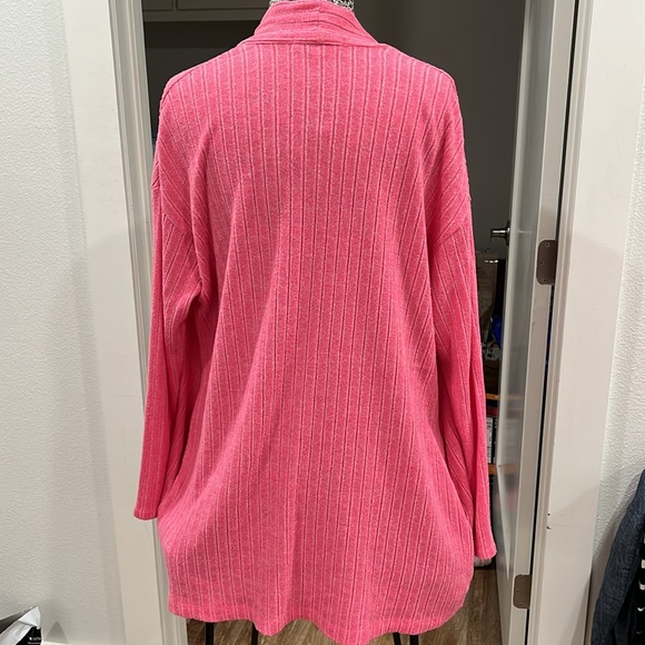 Anthropologie Eri + Ali pink cardigan - Picture 4 of 10